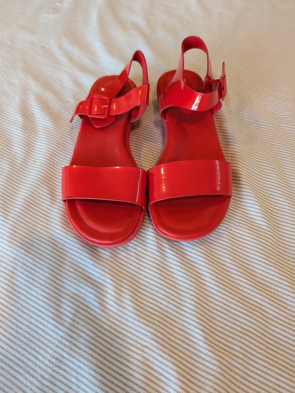 Hush Puppies Bright Red Women's Sandals Size 8US
